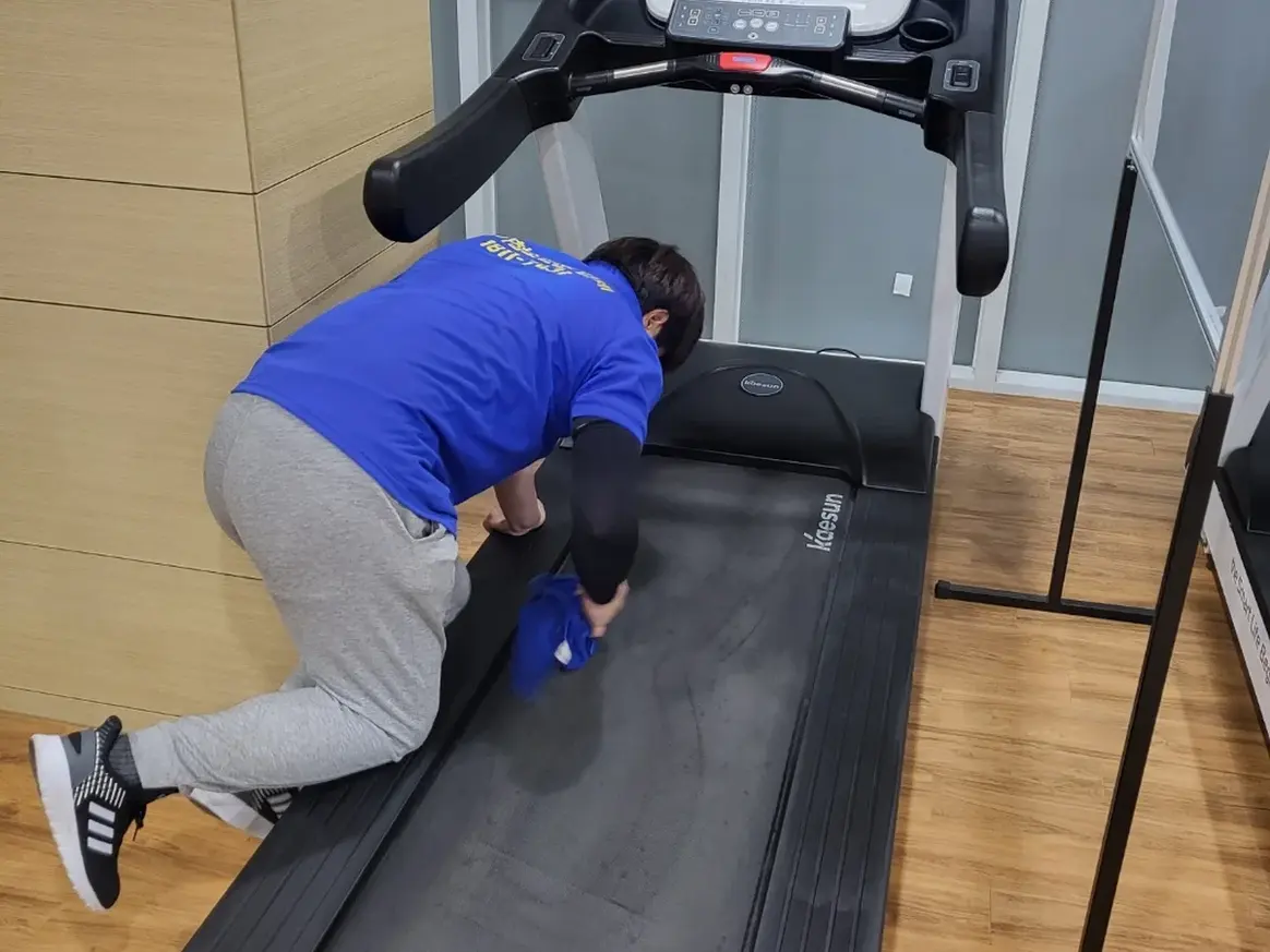 동대문구 신설동 피트니스 라커 검사실 위생청소 사례 - 행진크린