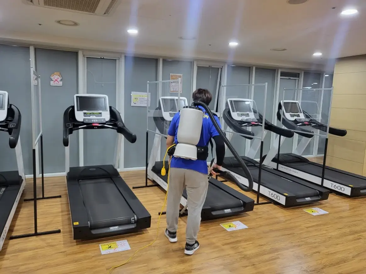 동대문구 답십리동 헬스장 탕비실 직원 휴게공간 위생청소 사례 - 행진크린